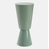 Uttermost Sabetha 10" Diameter MDF Accent Table Blue