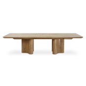 Uttermost Cecelia 120" Wide Wood Top Oak and Plywood Table Oak