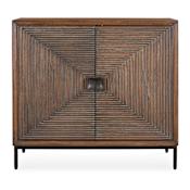 Uttermost Bottom Line 36" Wide Mindi Wood 2 Door Accent Cabinet Woodtone