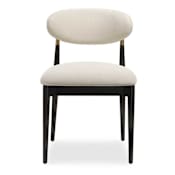 Uttermost Moxie Black Armless Dining Chair - Set of 2 Black