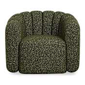 Uttermost Lenoir Upholstered Green Swivel Chair Green