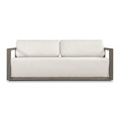 Uttermost Remsen 81" Wide Mahogany Sofa Brown
