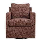 Uttermost Tisdell Canyon Swivel/Glider Pink / Red