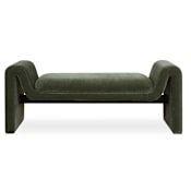 Uttermost Manson 60" Wide Bench Green