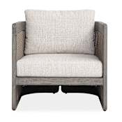 Uttermost Dartmoor Outdoor Barrel Chair Brown
