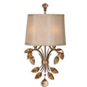 Uttermost Alenya 2 Lt Wall Sconce Burnished Gold