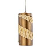 Varaluz Flow 4" Wide Wood Mini Pendant Baguette