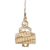 Varaluz Flow 3 Light 18" Wide Wood Pendant Baguette