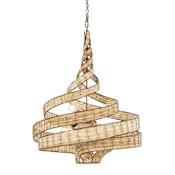 Varaluz Flow 6 Light 26" Wide Abstract Chandelier Baguette