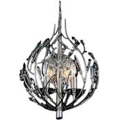 Varaluz Bask 2 Light 19" Tall Wall Sconce Gold Dust