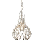 Varaluz Bask 8" Wide Crystal Mini Pendant Gold Dust