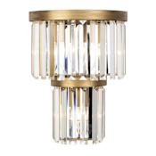 Varaluz Social Club 3 Light 15" Tall LED Wall Sconce Havana Gold