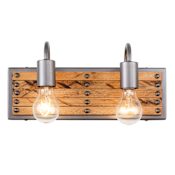 Varaluz Ella Jane 2 Light 14" Wide ADA Bathroom Vanity Light New Bronze