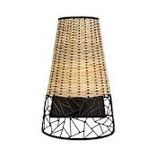 Varaluz Cayman 12" Tall Wall Sconce Black