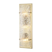 Varaluz Morgan 3 Light 24" Tall Wall Sconce Satin Brass