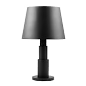 Varaluz Giustino 3 Light 33" Tall Buffet Table Lamp Matte Black