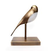 Varaluz Hope 11" Tall LED Accent Table Lamp Brass