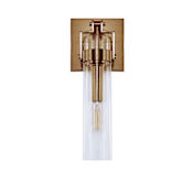 Varaluz Foxwich 14" Tall Wall Sconce Brushed Brass