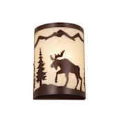 Vaxcel Lighting Yellowstone 11" Tall Wall Sconce Burnished Bronze