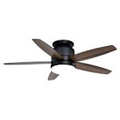 Vaxcel Lighting 44" 5 Blade Indoor LED Ceiling Fan Black