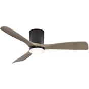 Vaxcel Lighting Maplewood 3 Blade Indoor LED Ceiling Fan Matte Black