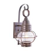 Vaxcel Lighting Chatham 1 Light Outdoor Wall Sconce - 10 Inches Wide Burnished Bronze