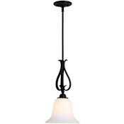 Vaxcel Lighting Monrovia 9" Wide Mini Pendant Oil Rubbed Bronze
