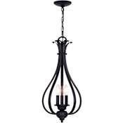 Vaxcel Lighting Monrovia 3 Light 11" Wide Taper Candle Pendant Oil Rubbed Bronze