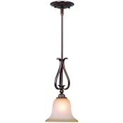 Vaxcel Lighting Monrovia 1 Light Mini Pendant Royal Bronze