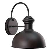 Vaxcel Lighting Franklin Single Light 13" Tall Outdoor Wall Sconce Oil Burnished Bronze