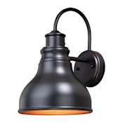 Vaxcel Lighting Delano Single Light 13" High Outdoor Wall Sconce Oil Burnished Bronze