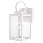 Vaxcel Lighting Medinah 12" Tall Outdoor Wall Sconce Textured White