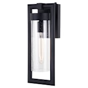 Vaxcel Lighting Malmo 16" Tall Wall Sconce Matte Black