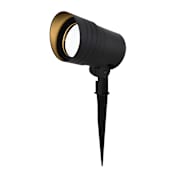 Vaxcel Lighting Low-Voltage Flood 12V Outdoor Landscape LED Path Light - 5000K, 80 CRI, 850 Lumens Black