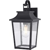 Vaxcel Lighting Irving Park 14" Tall LED Outdoor Wall Sconce Textured Black