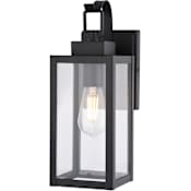 Vaxcel Lighting Clinton 14" Tall LED Outdoor Wall Sconce Matte Black