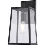Vaxcel Lighting Sutton 14" Tall LED Outdoor Wall Sconce Matte Black