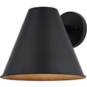 Vaxcel Lighting Smith 9" Tall LED Outdoor Wall Sconce Textured Black
