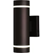Vaxcel Lighting Chiasso 11" Tall LED Outdoor Wall Sconce Deep Bronze