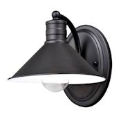 Vaxcel Lighting Akron 7" Tall Bathroom Sconce Oil Rubbed Bronze
