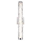 Vaxcel Lighting Marseille Single Light 24" Wide LED Bath Bar - ADA Compliant Chrome