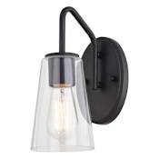 Vaxcel Lighting Beverly 5" Wide Bathroom Sconce Matte Black
