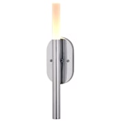 Vaxcel Lighting 18" Tall LED Wall Sconce Chrome