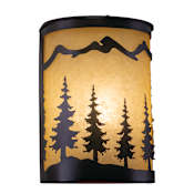 Vaxcel Lighting Yosemite 11" Tall Wall Sconce Burnished Bronze