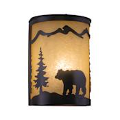 Vaxcel Lighting Bozeman 11" Tall Wall Sconce Burnished Bronze