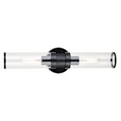 Vaxcel Lighting Levitt 2 Light 19" Wide Bath Bar Black