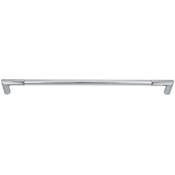 Vesta Fine Hardware Identity Solid Brass 18" Center to Center Luxury Modern Split Design Appliance Handle / Appliance Pull Polished Chrome