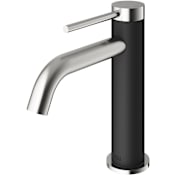Vigo Madison 1.2 GPM 8" Single Handle Single Hole Bathroom Faucet Brushed Nickel