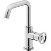 Vigo Cass 1.2 GPM 9" Single Handle Single Hole Bathroom Faucet Brushed Nickel