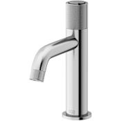 Vigo Apollo 1.2 GPM 8" Single Handle Single Hole Bathroom Faucet Brushed Nickel